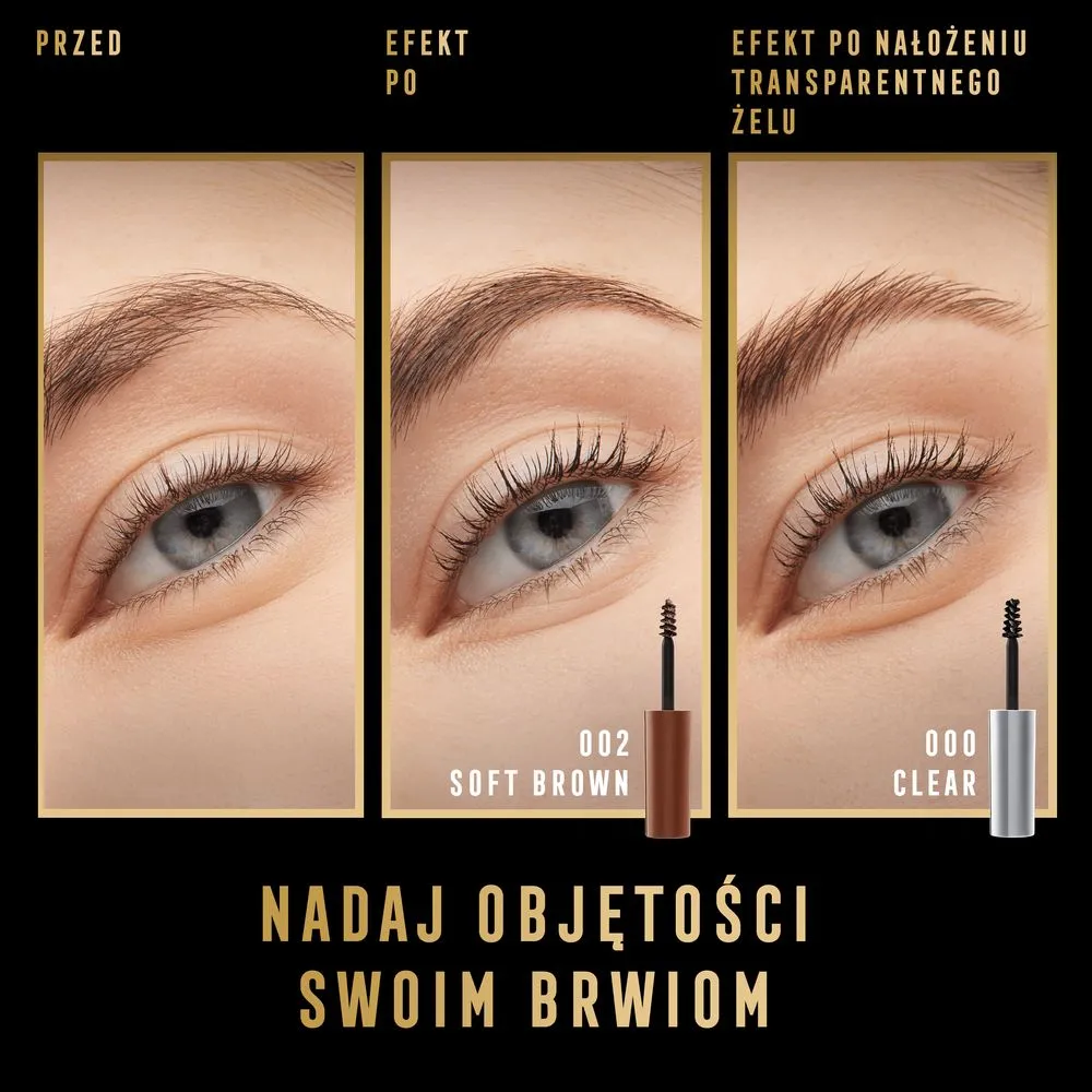 2000 Calorie Brow Gel stylizujący żel do brwi 04 Black Brown 4.5ml