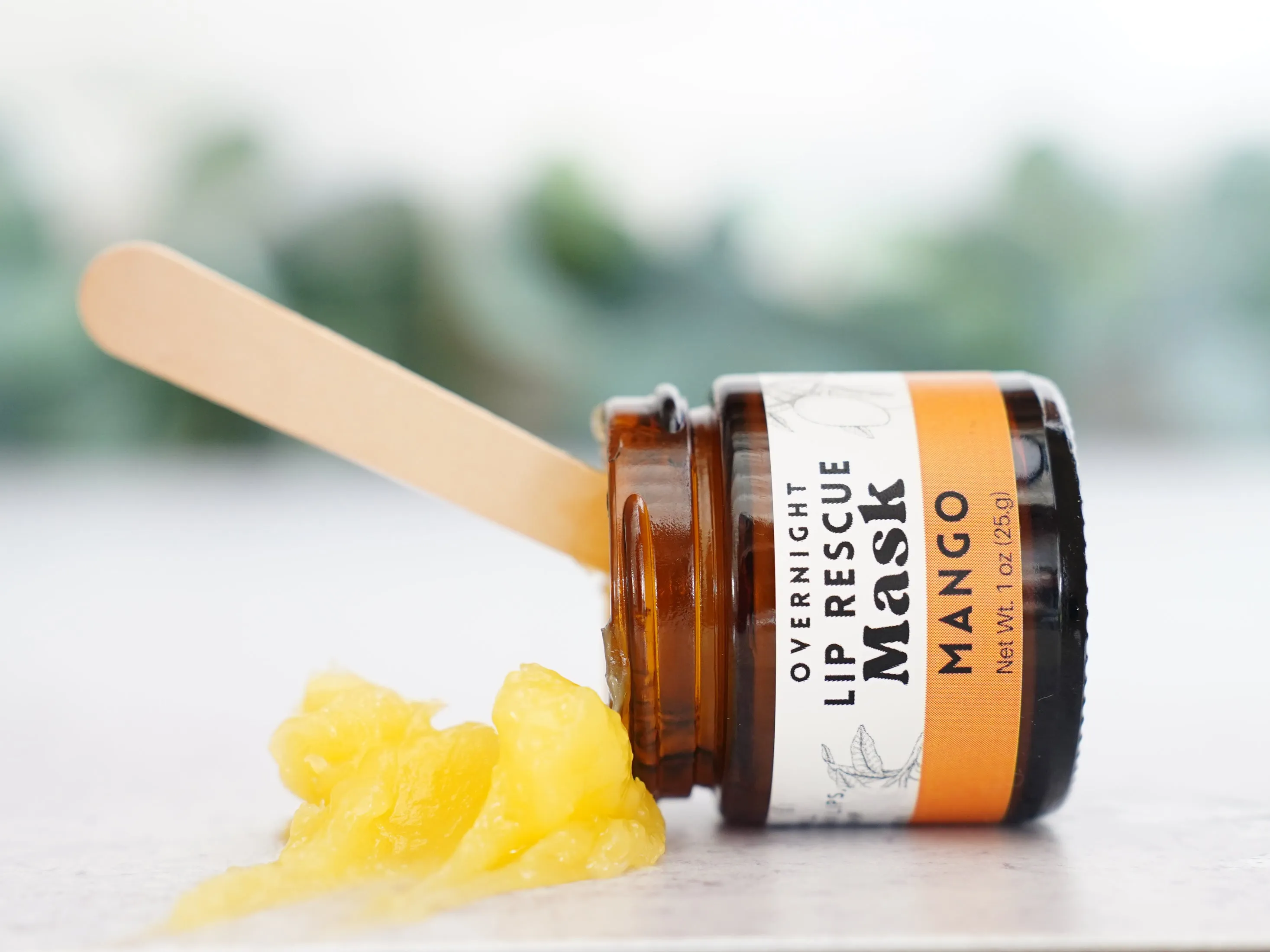 Mango Lip Rescue Sugar Scrub -Exfoliating lip treatment