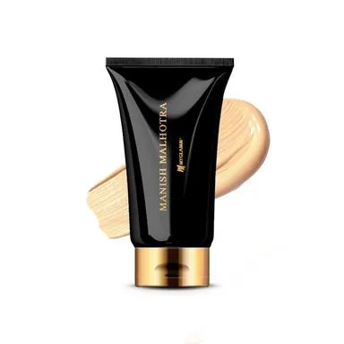 Myglamm Manish Malhotra BB Skin Tint With SPF 50 PA    - Ivory Glow | Hydrating, Light to Medium Coverage, Skin Brightening BB Cream For Light Skin 30g